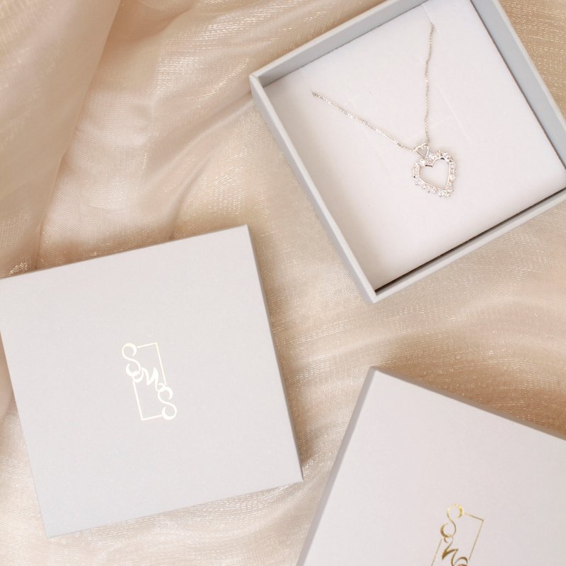 【SWS饰品】【加购专区】独家品牌质感包装盒  送礼 / 收藏 - 纸盒/包装盒 - 纸 银色
