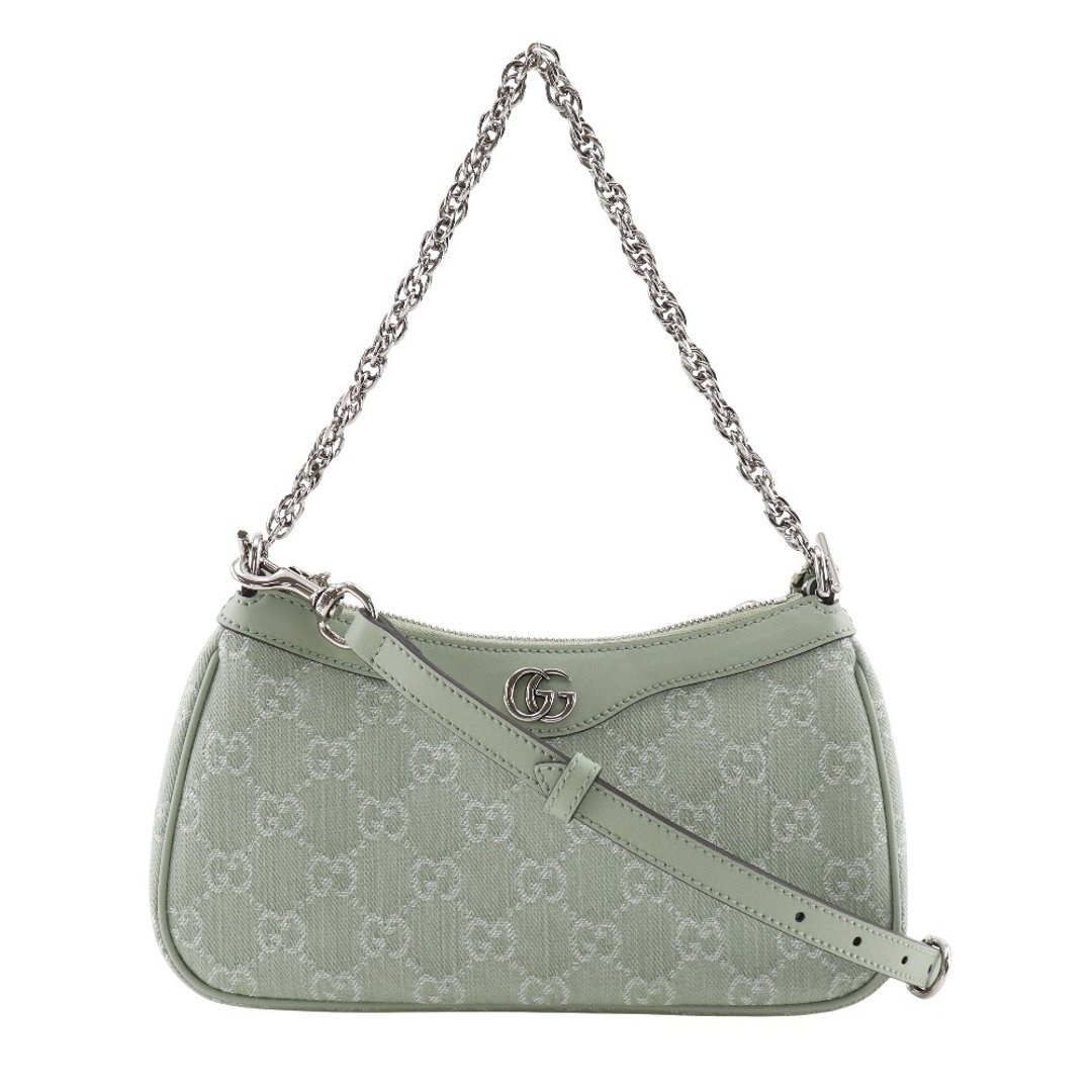 【日本直邮】蔻驰 GUCCI Ophidia 肩背包 3WAY 784753 GG Supreme 帆布 浅绿色 女款【二手】 - 侧背包/斜挎包 - 其他人造纤维 绿色