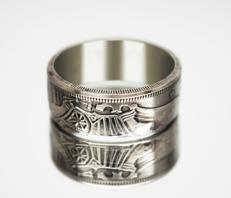 Spain Coin Ring 25 ptas 1957 coin rings for men coin rings for women - 戒指 - 其他金属 