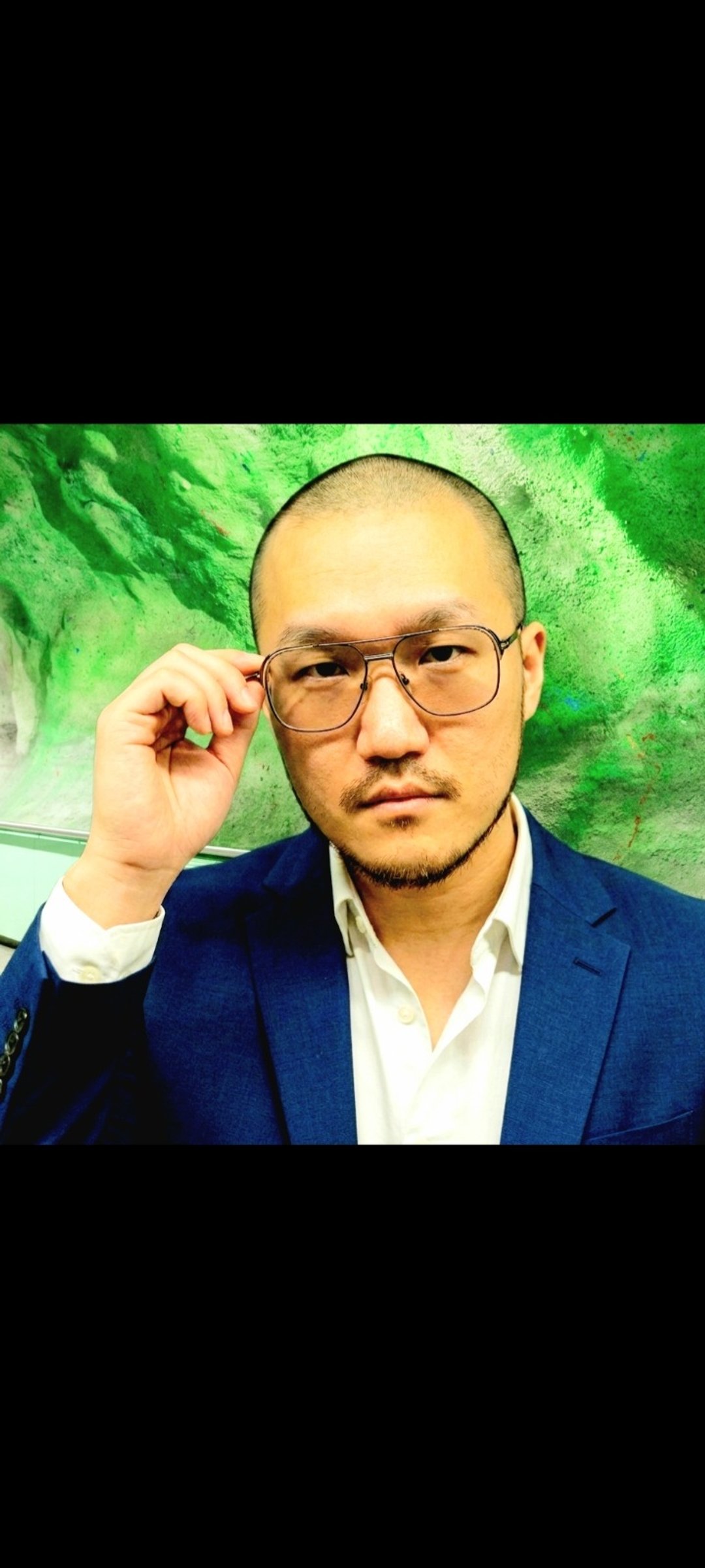 黑金双色钛合金 法国 Pierre Baimain Paris 精品 全新金属古董眼镜 - 眼镜/眼镜框 - 其他金属 黑色