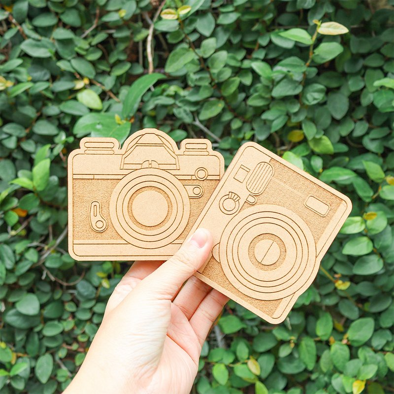 【定制化礼物】风琴记忆相册/手工卡片 - 相簿/相册 - 木头 卡其色