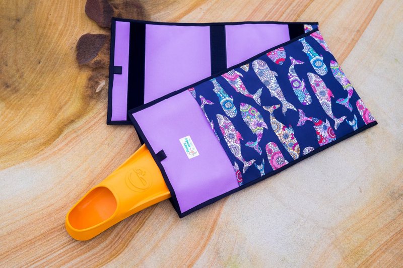 【定制】花色蛙鞋保护套-花鲸群 - 其他 - 防水材质 多色