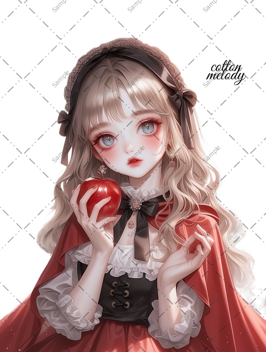 原创贴纸 No.1208 人物贴纸 原创贴纸 人物贴纸 女孩贴纸 原创人物贴纸 - 贴纸 - 纸 