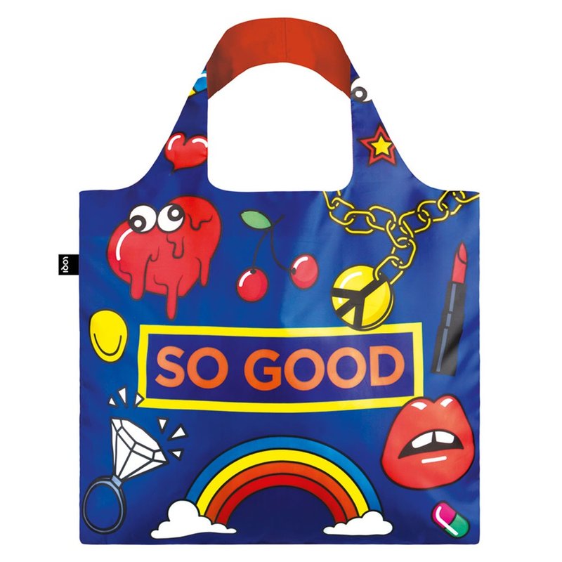 LOQI-好棒棒 POSO - 侧背包/斜挎包 - 聚酯纤维 蓝色