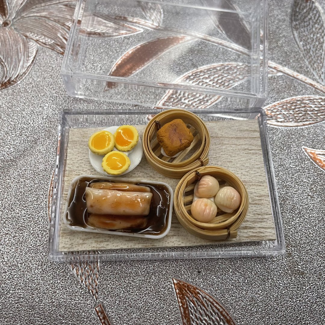 迷你袖珍港式点心_2 - 摆饰 - 其他材质 