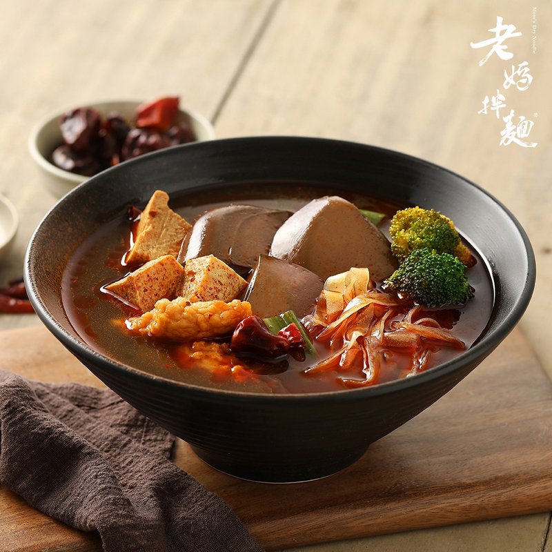 【老妈拌面】麻辣鸭血宽粉 5盒(份) - 面/面线/米粉 - 新鲜食材 