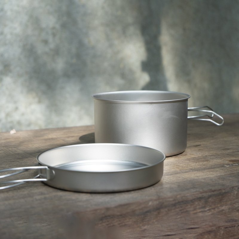 EPIgas ATS 钛炊具组 TS-105【1锅1盖】 - 锅具/烤盘 - 其他金属 