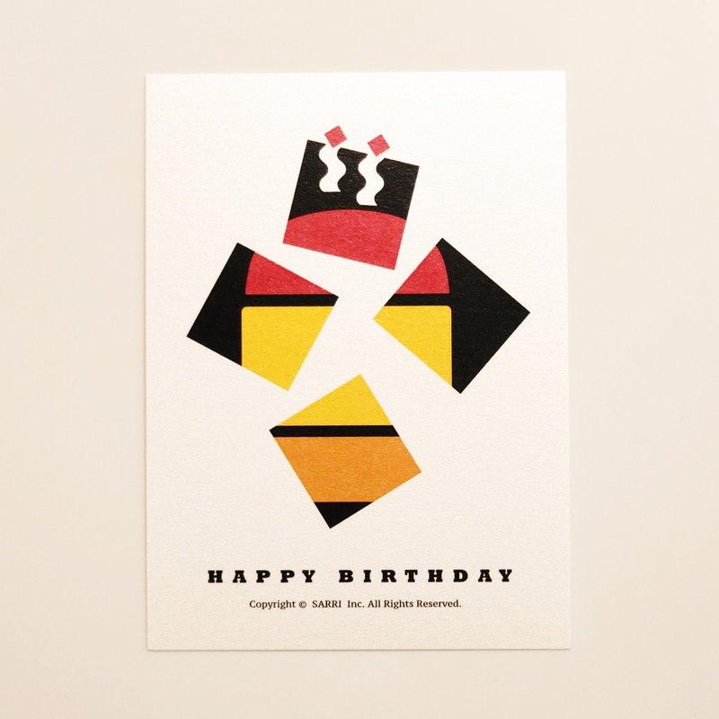 防水贴纸 机车贴纸 行李箱贴纸  生日卡 生日  安全帽贴纸 悠游卡 - 贴纸 - 纸 红色