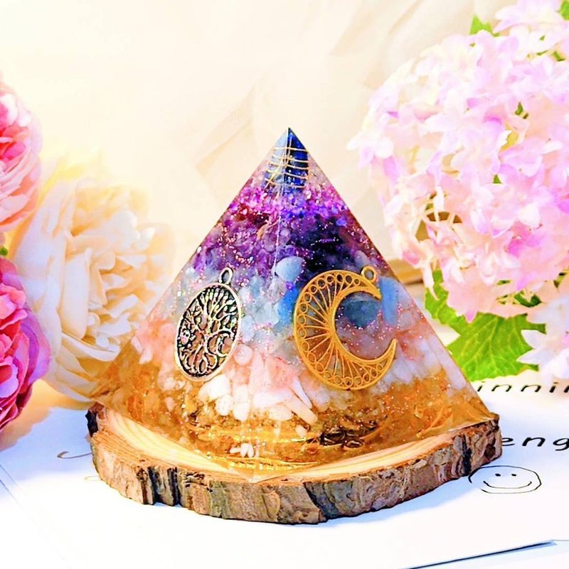 奥刚水晶金字塔-专属能量钻 - 摆饰 - 水晶 