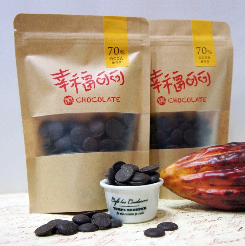 幸福可可OCOA欧可亚70%黑巧克力 - 巧克力 - 新鲜食材 咖啡色