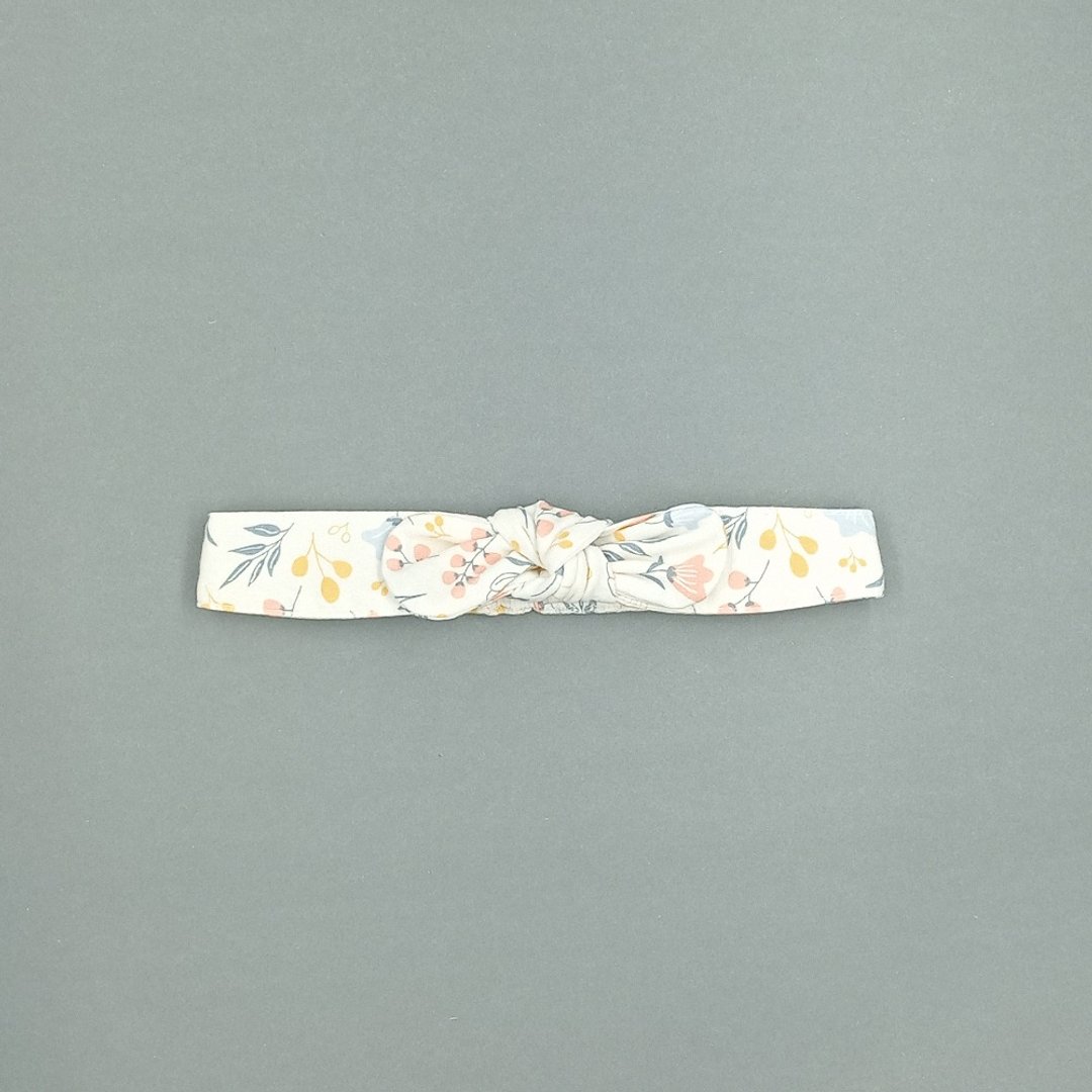 【Deux Filles有机棉】婴儿童发带- 花卉 - 婴儿帽/发带 - 棉 