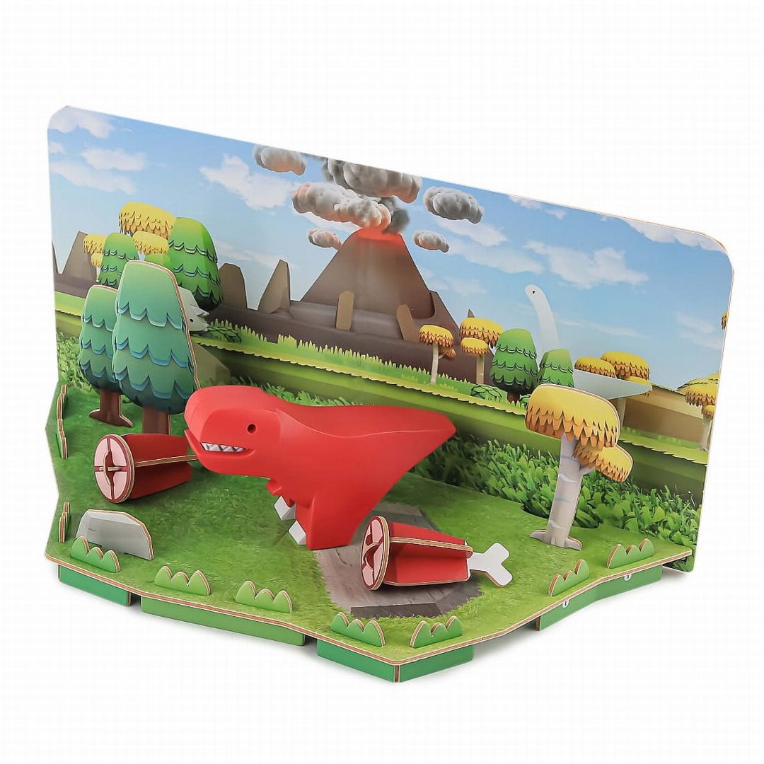 Halftoys Dino 暴龙STEAM教育玩具 - 桌游/玩具 - 塑料 红色