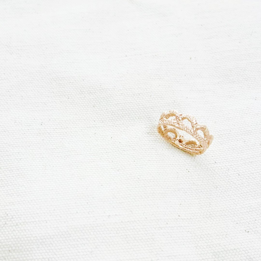 PINK CROWN / 17号 - 戒指 - 其他金属 粉红色