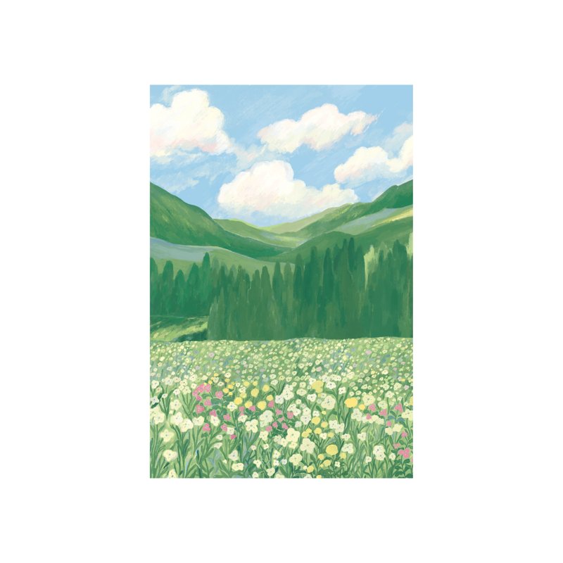 迷失于声响的明信片 - 卡片/明信片 - 纸 多色