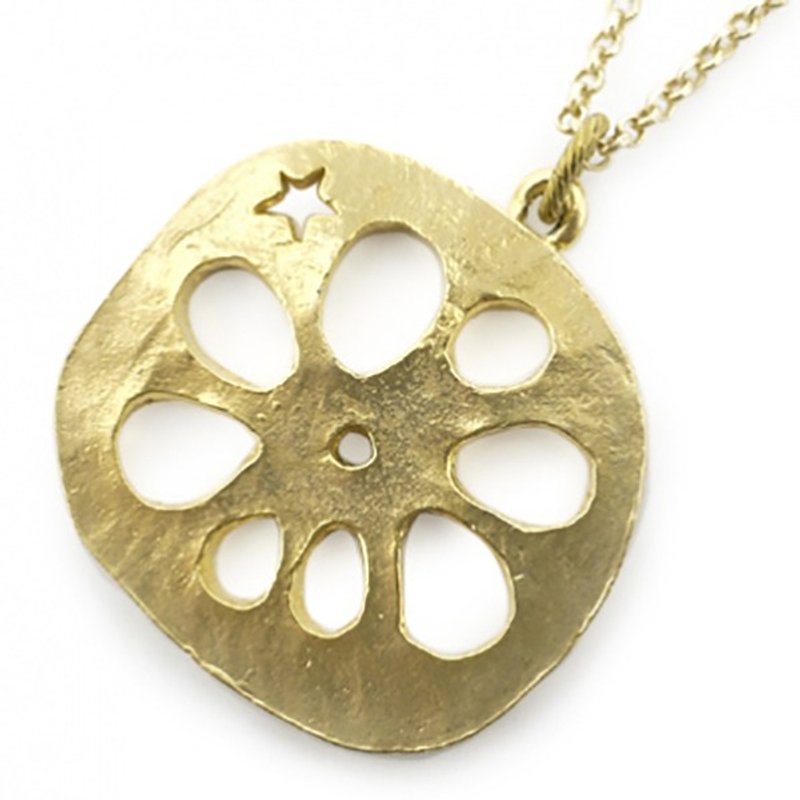 Lotus Root Lotus Root / Necklace NE213 - 项链 - 其他金属 金色