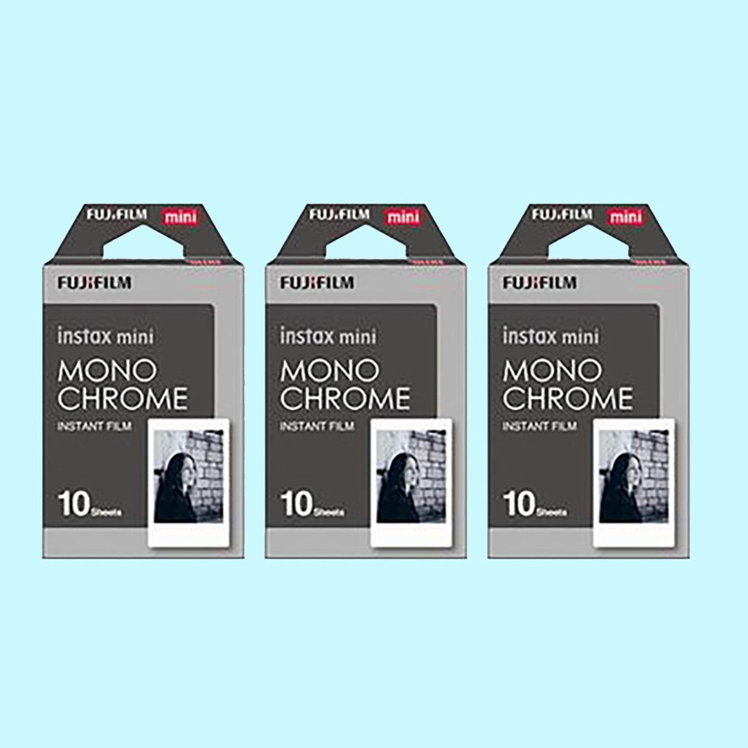 FUJIFILM 富士 instax mini 黑白复刻 3入组 - 其他 - 纸 黑色
