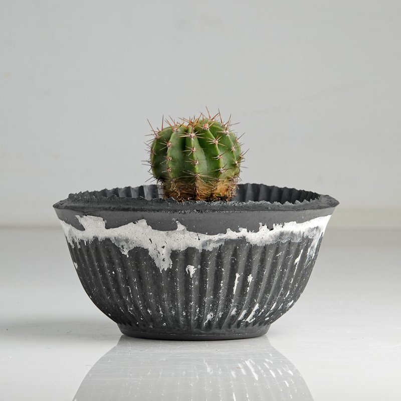 水泥盆器 - 花瓶/陶器 - 水泥 