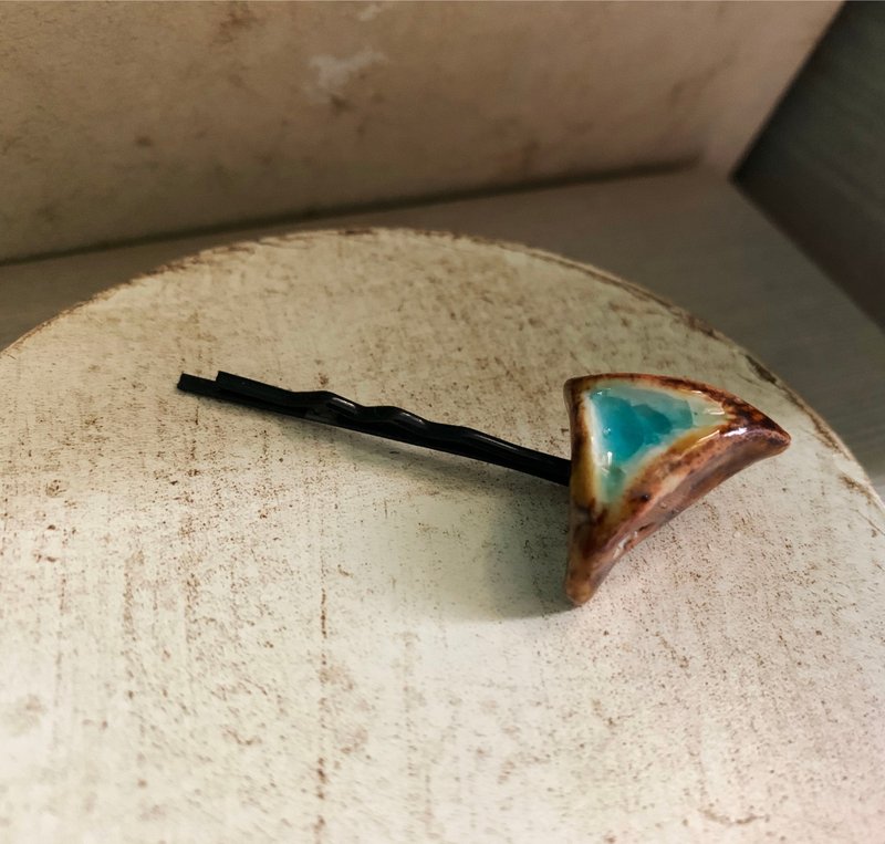 高雅发夹 日本白瓷 自然釉色 无限看不腻色调 自然系列 - 发饰 - 瓷 