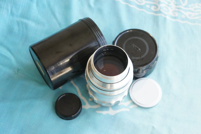 长焦 Tair-11 133mm F/2.8 镜头，适用于旧款 M39 泽尼特相机 - 相机 - 其他材质 