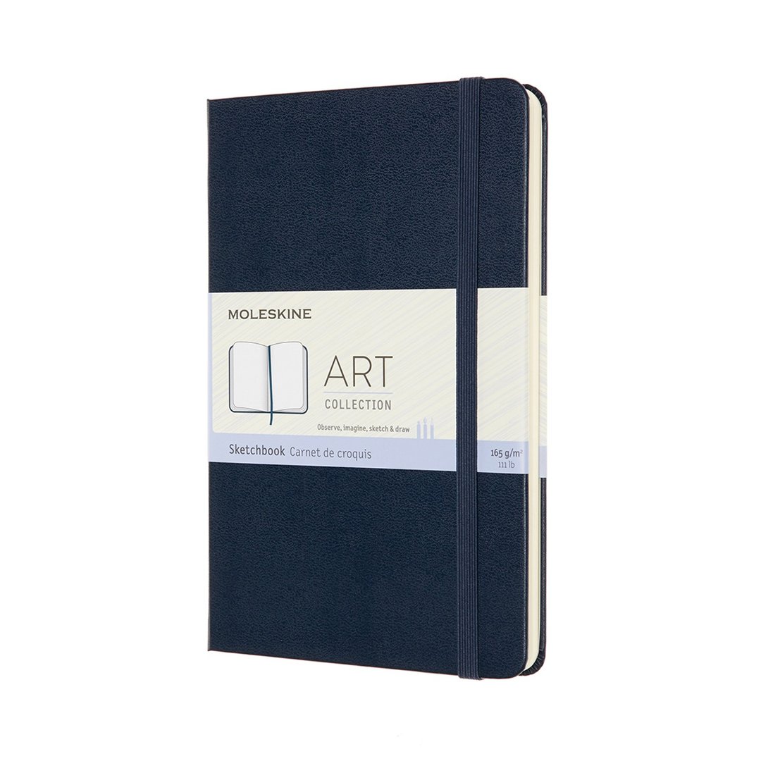 _勿上架_MOLESKINE 艺术系列素描本 M型 宝蓝 - 笔记本/手帐 - 纸 蓝色