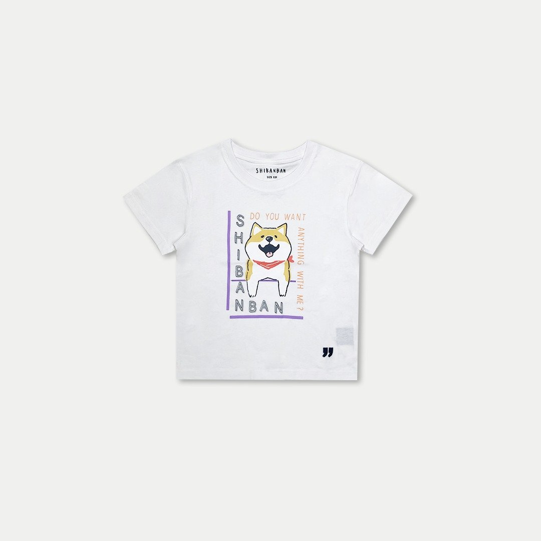 Hate Monday'' X SHIBANBAN -KIDS TEE童装短袖上衣(SBHM-23T402) - 童装上衣 - 棉 橘色