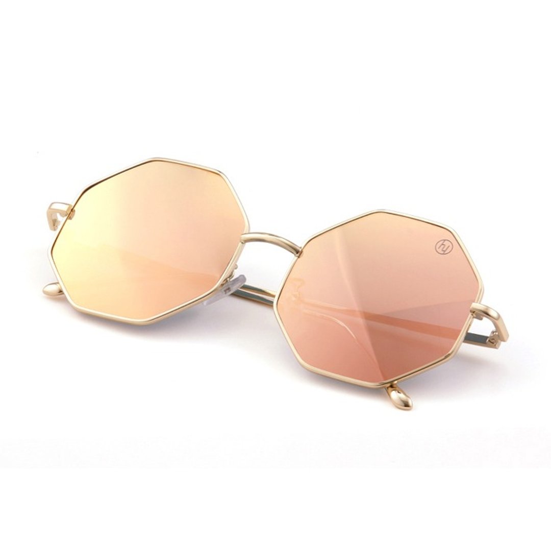 韩国Hybition墨镜 Stardust Original Gold / Rose Gold - 墨镜 - 其他金属 金色