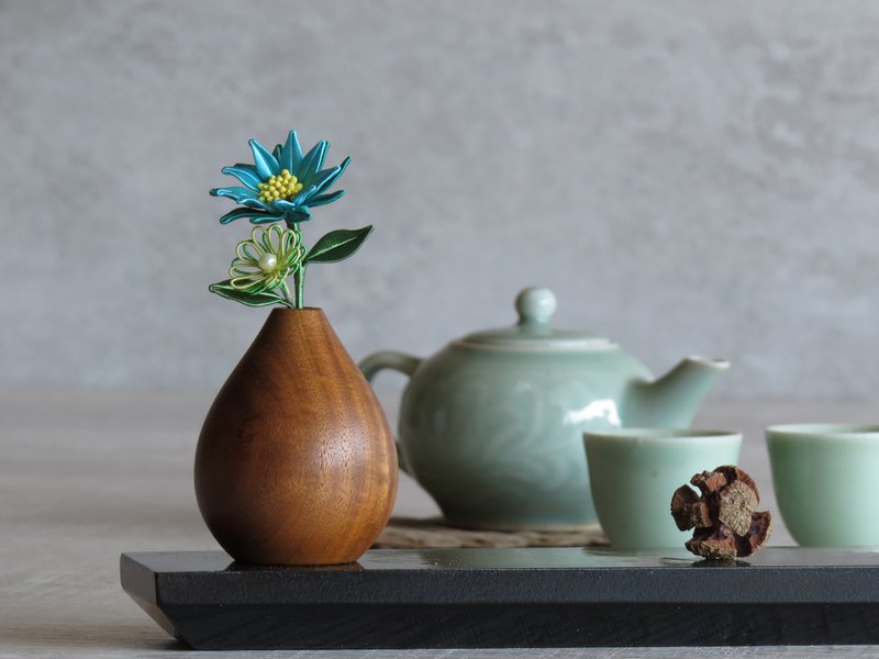 HO MOOD 花间系列—原木花器 - 花瓶/陶器 - 木头 