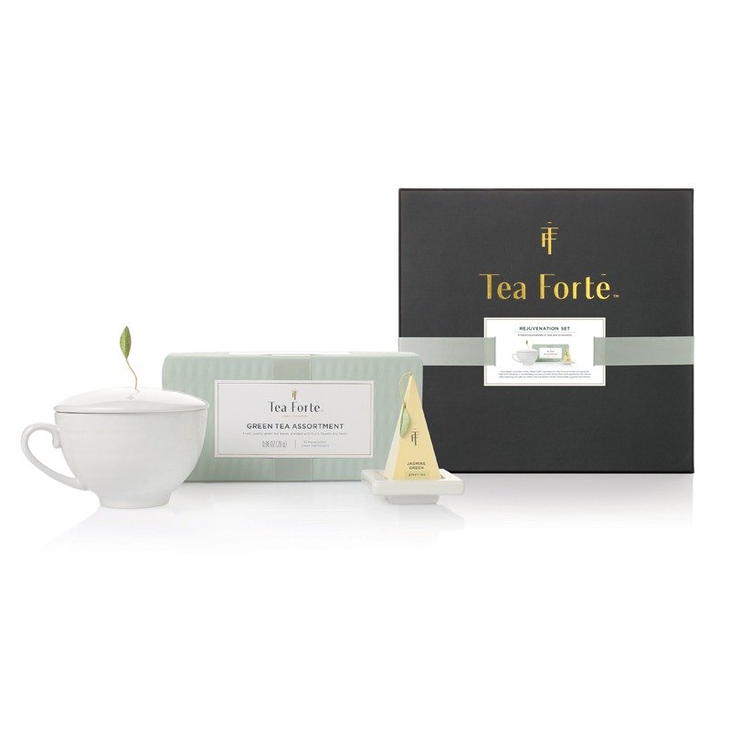 Tea Forte 单人独享 茶品茶具礼盒 Rejuvenation Gift Set - 茶 - 新鲜食材 