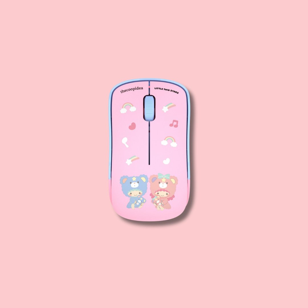CLICKY蓝牙无线鼠标 创意Mouse Little Twin Stars Hello Kitty - 数码小物 - 其他材质 粉红色