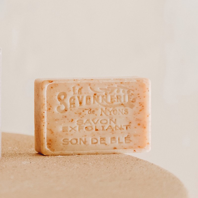 法国 La Savonnerie de Nyons 麦麸粒去角质皂 - 肥皂/手工皂 - 其他材质 橘色