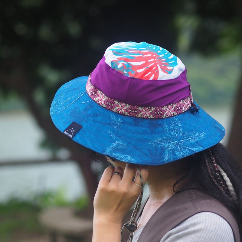 登山帽 Scrap Bucket Hat | 香港手造 - 帽子 - 聚酯纤维 