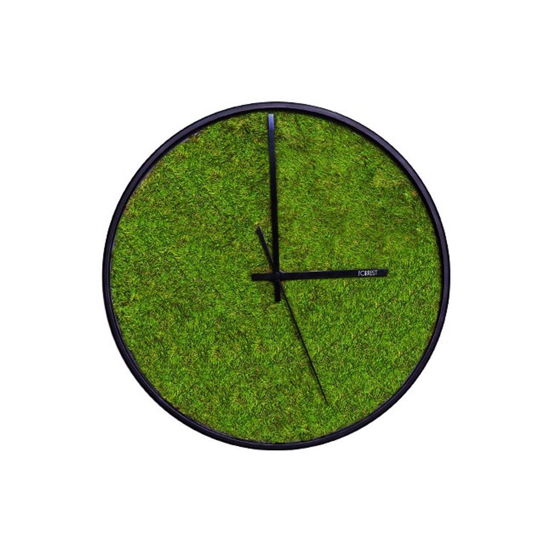 FORREST - Forest Clock草皮时钟 - 时钟/闹钟 - 其他材质 黑色