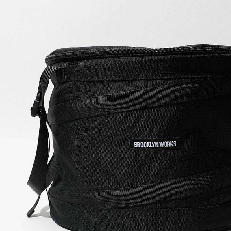BROOKLYNWORKS 多功能弹簧保冰/保温桶包-黑色 - 露营用品 - 聚酯纤维 黑色