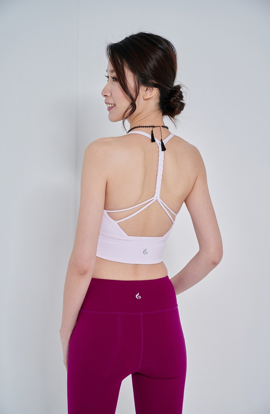 春夏穿搭【Yoga Flow】Alma Bra-Pale Purple  快速出货 - 女装瑜珈服 - 聚酯纤维 
