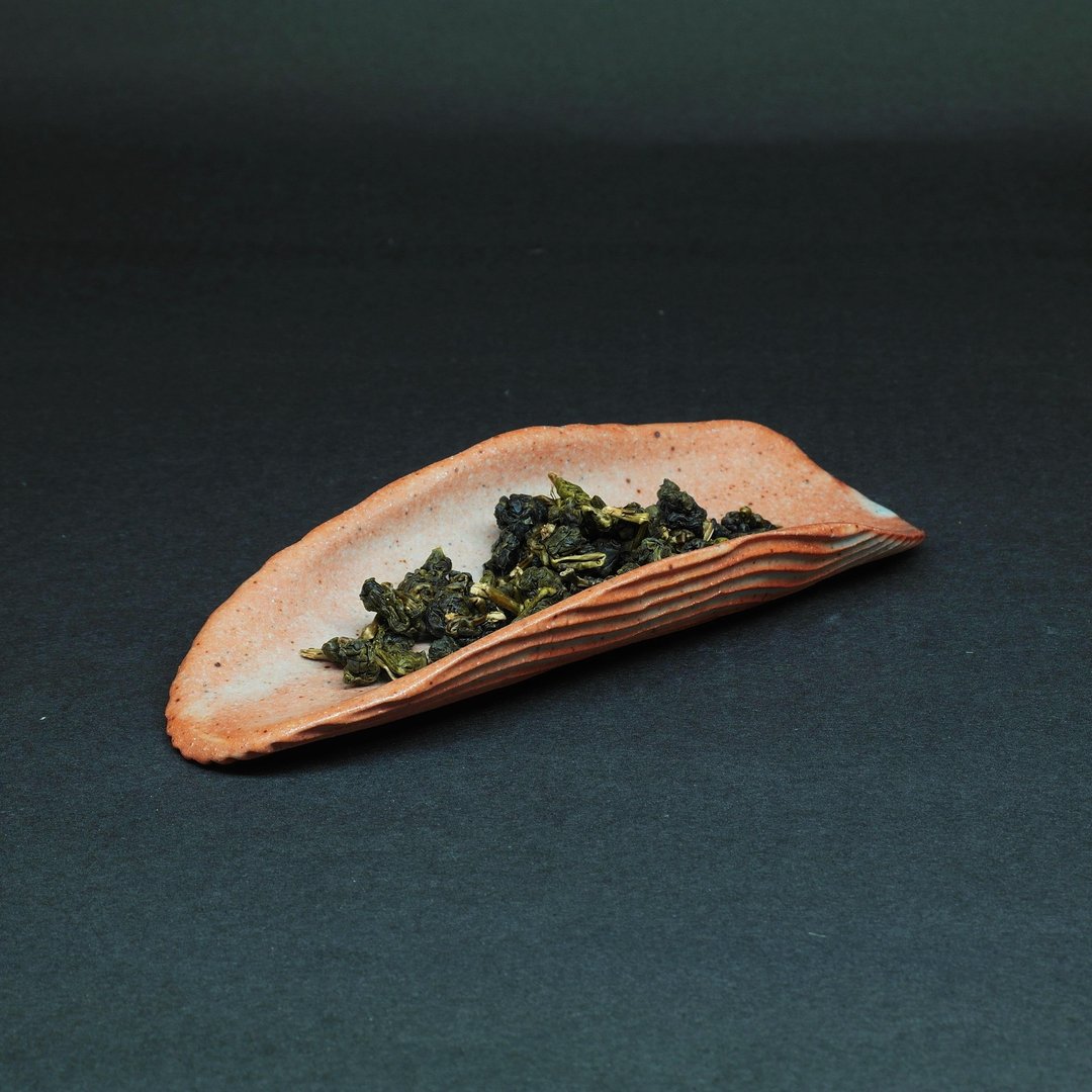 绯色苏打釉茶则 素面 手作陶艺 茶道具 - 茶具/茶杯 - 陶 橘色