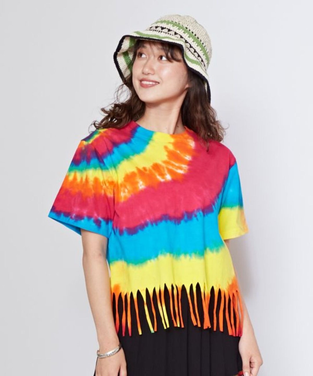 【热门预购】自由节奏扎染流苏T恤 (3色) TXX-5650 - 女装 T 恤 - 其他材质 