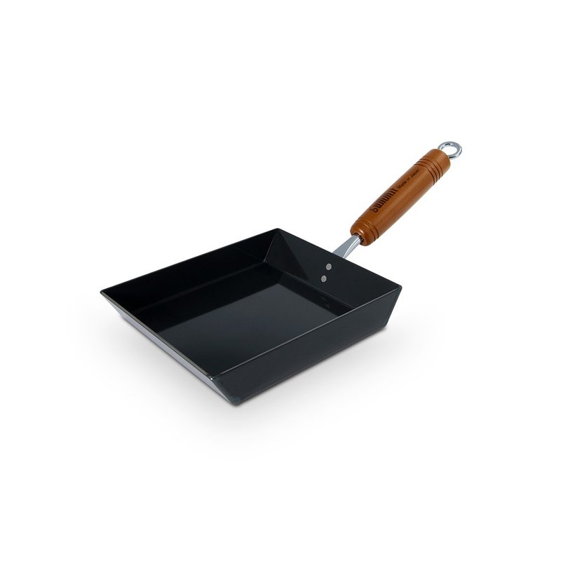 日本燕三条制铁流 玉子烧煎锅系列 方型玉子烧煎锅 19x16cm - 厨房用具 - 其他金属 