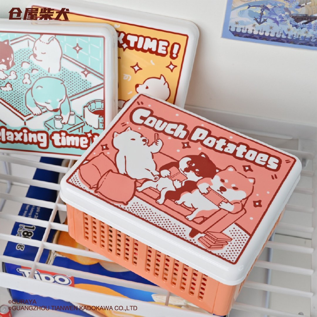 仓屋GURAYA柴犬日常 折叠收纳盒 迷你折叠盒 实用 - 收纳用品 - 塑料 