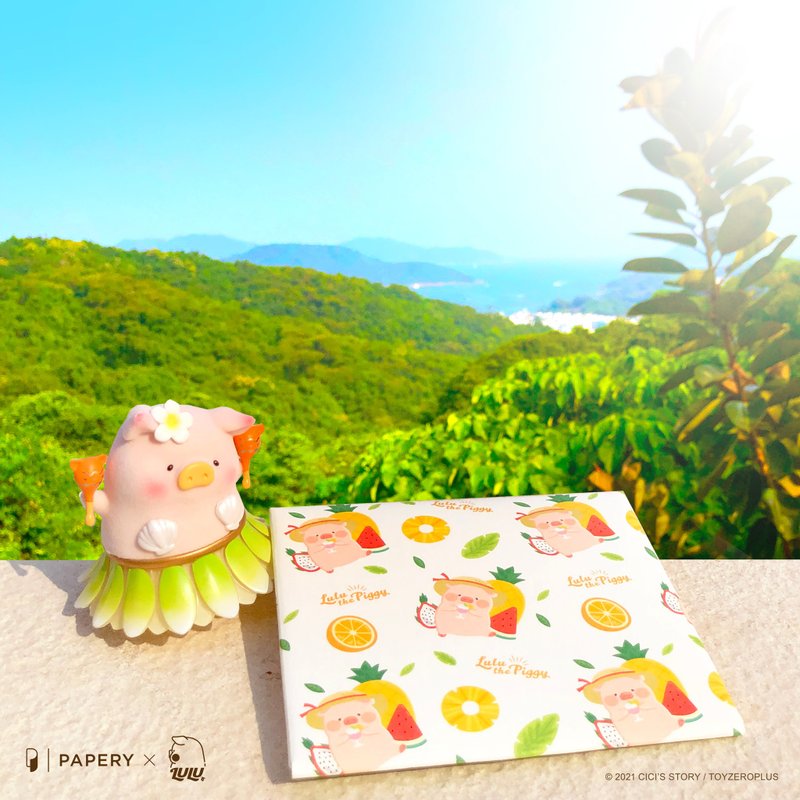 定制化礼物 MASKfolio S口罩套LuLu The Piggy - Fruit Punch - 口罩 - 纸 