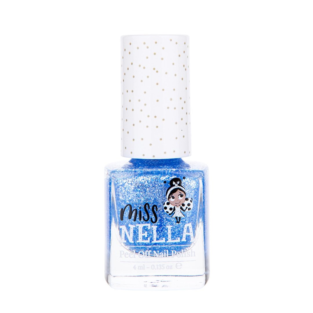 英国【Miss NELLA】 儿童水性可撕式安全指甲油-蔚蓝大海 MN46 - 指甲油/指甲贴 - 其他材质 蓝色