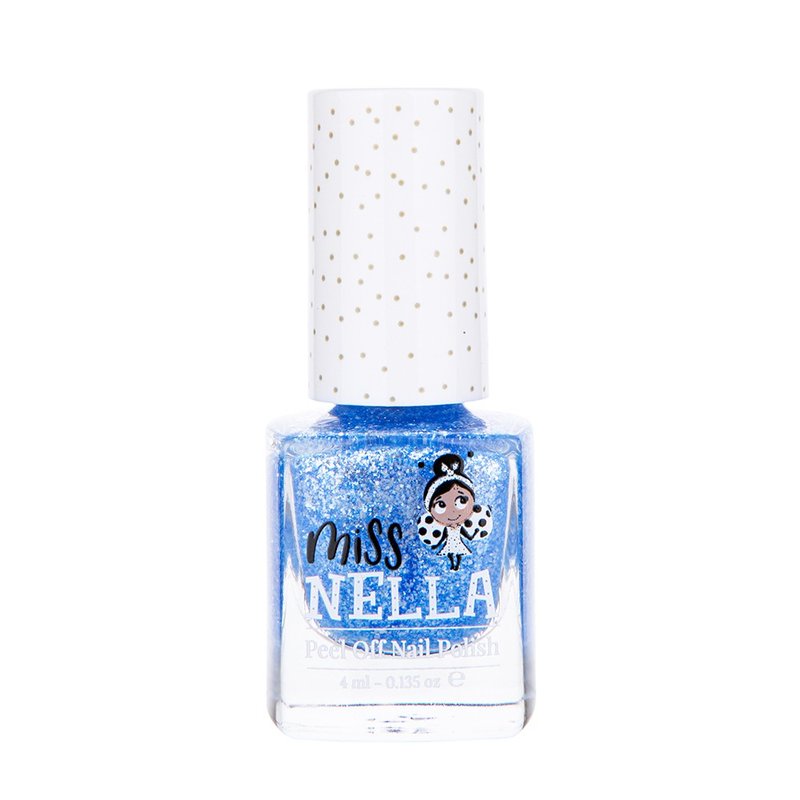 英国【Miss NELLA】 儿童水性可撕式安全指甲油-蔚蓝大海 MN46 - 指甲油/指甲贴 - 其他材质 蓝色