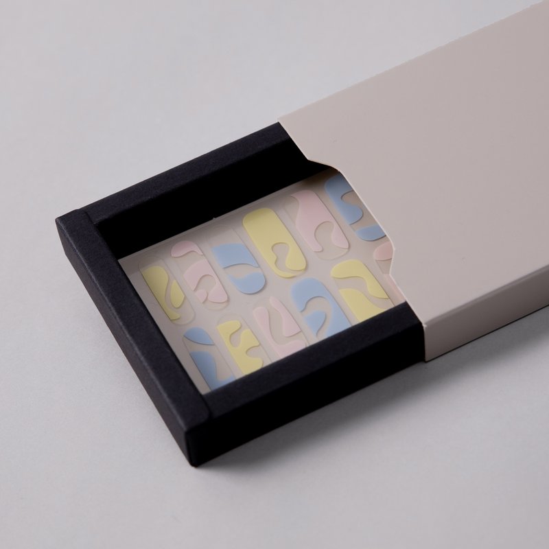 Muted RYB凝胶指甲贴 - 指甲油/指甲贴 - 其他材质 多色