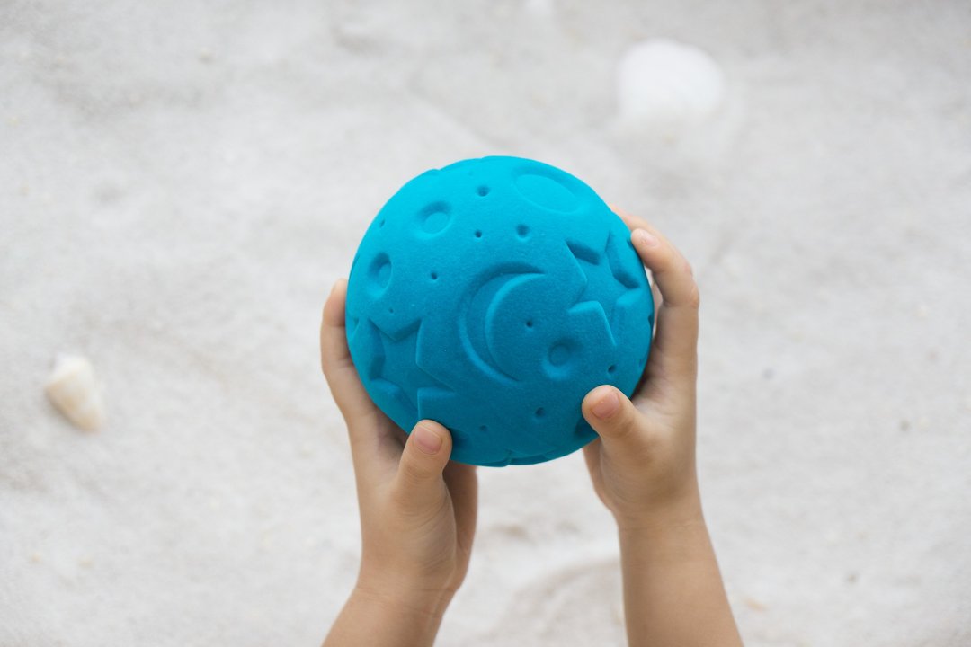 美国 Rubbabu 纯天然乳胶触觉球 - - Starry Night 星空 - - 可生物分解 婴幼儿 绿色玩具 - 玩具/玩偶 - 其他材质 蓝色