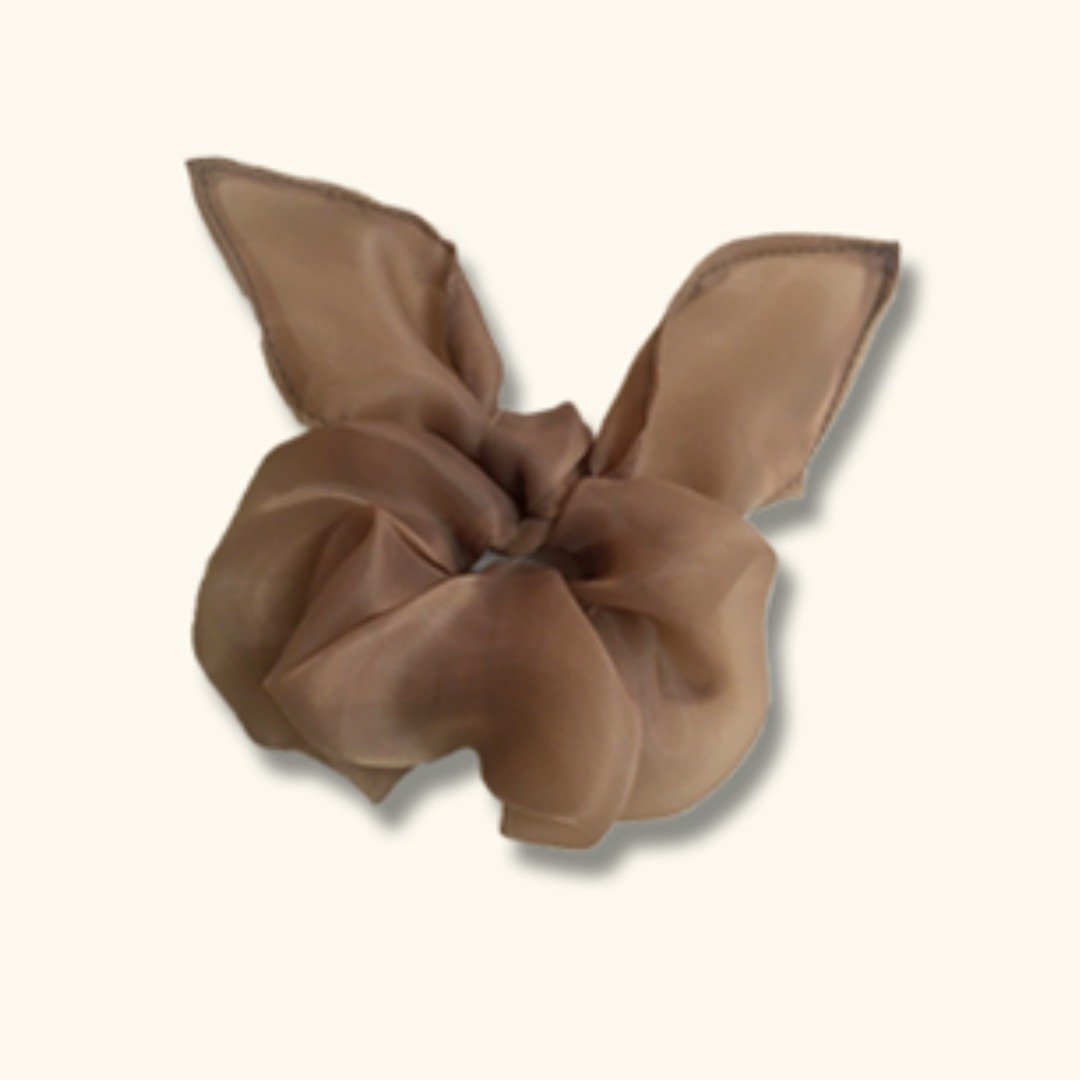 Highestjump Bubble HairBand (Coco Brown) - 发饰 - 棉 咖啡色