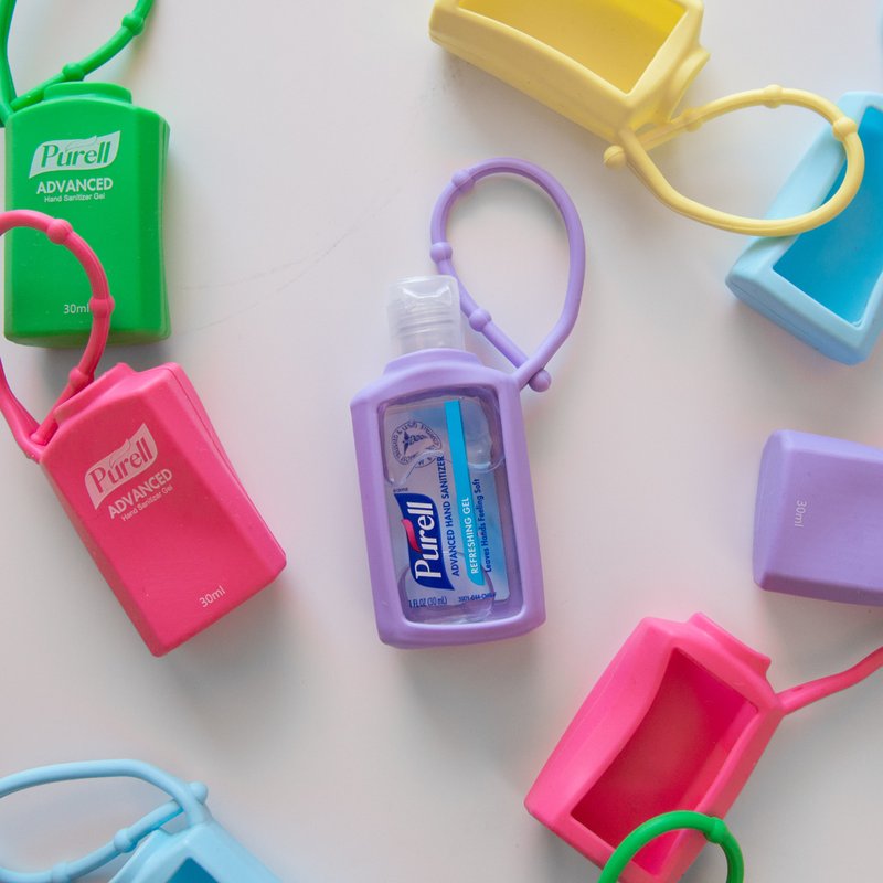 Purell 普瑞来 干洗手凝露彩色挂套 (30ml专用) - 其他 - 硅胶 蓝色