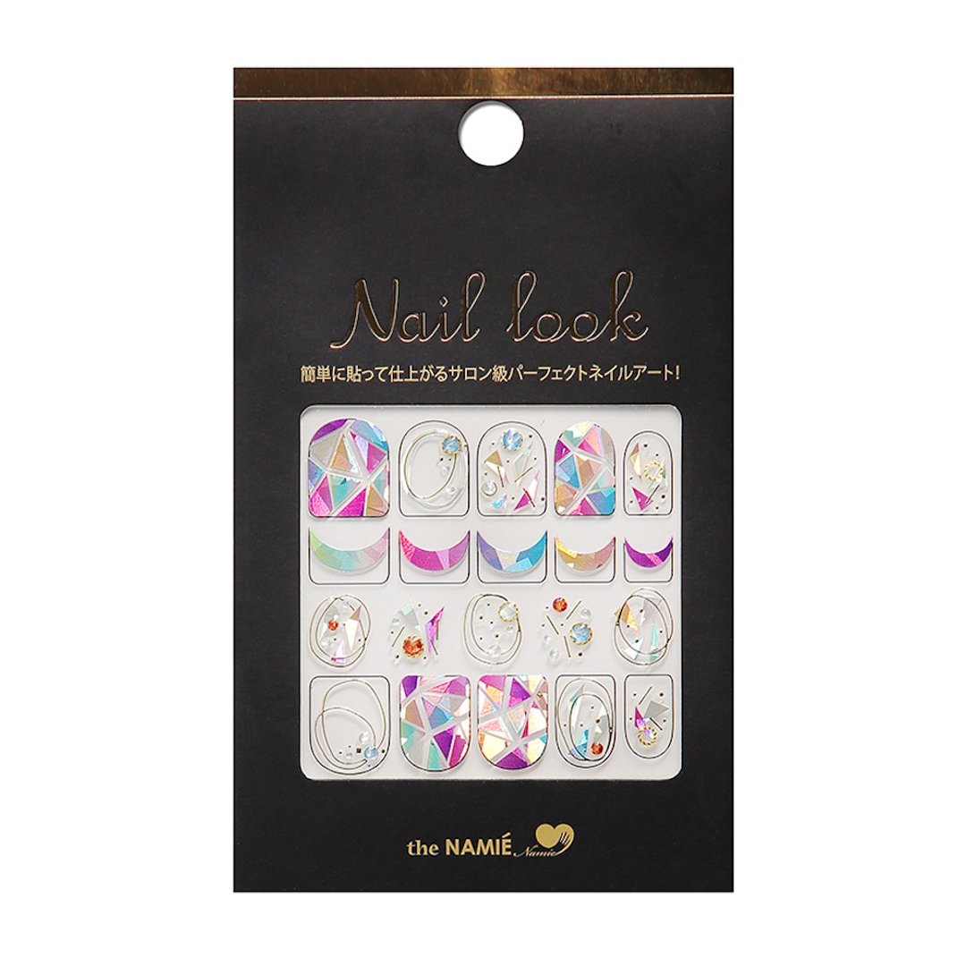 【 DIY 美甲】Nail Look 美甲装饰艺术贴纸 彩虹光辉 - 指甲油/指甲贴 - 纸 金色