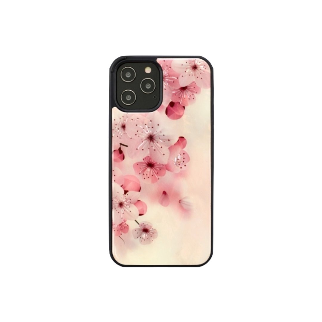Man&wood iPhone 12 / 12 Pro  天然贝壳 造型保护壳-爱恋樱花 - 手机壳/手机套 - 贝壳 多色