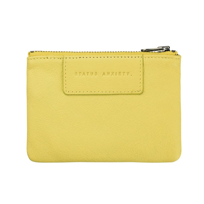 ANARCHY 平口夹_Acid /柠檬黄 - 皮夹/钱包 - 真皮 黄色
