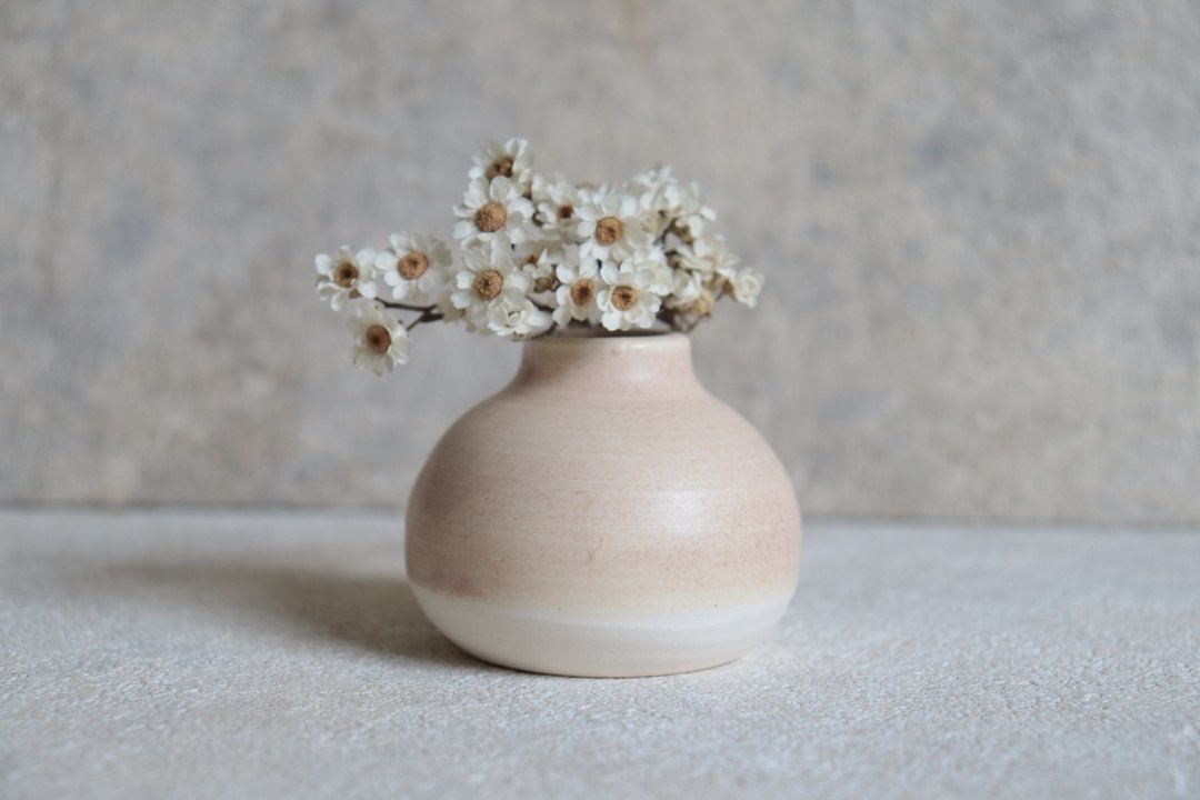 情人节小花器礼盒 - 花瓶/陶器 - 瓷 粉红色