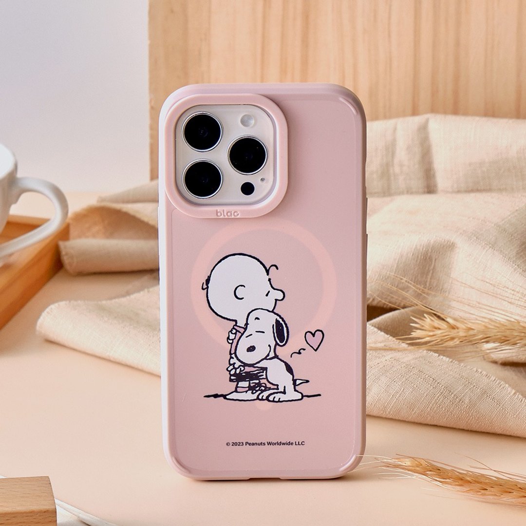 SNOOPY 史努比相亲相爱峡谷强悍 MagSafe iPhone 手机壳 - 手机壳/手机套 - 硅胶 多色